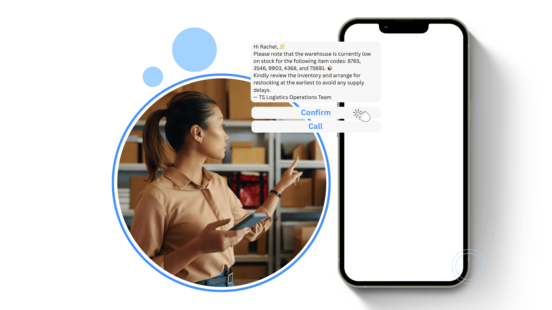 Internal Alerts & Warehouse/Inventory Coordination