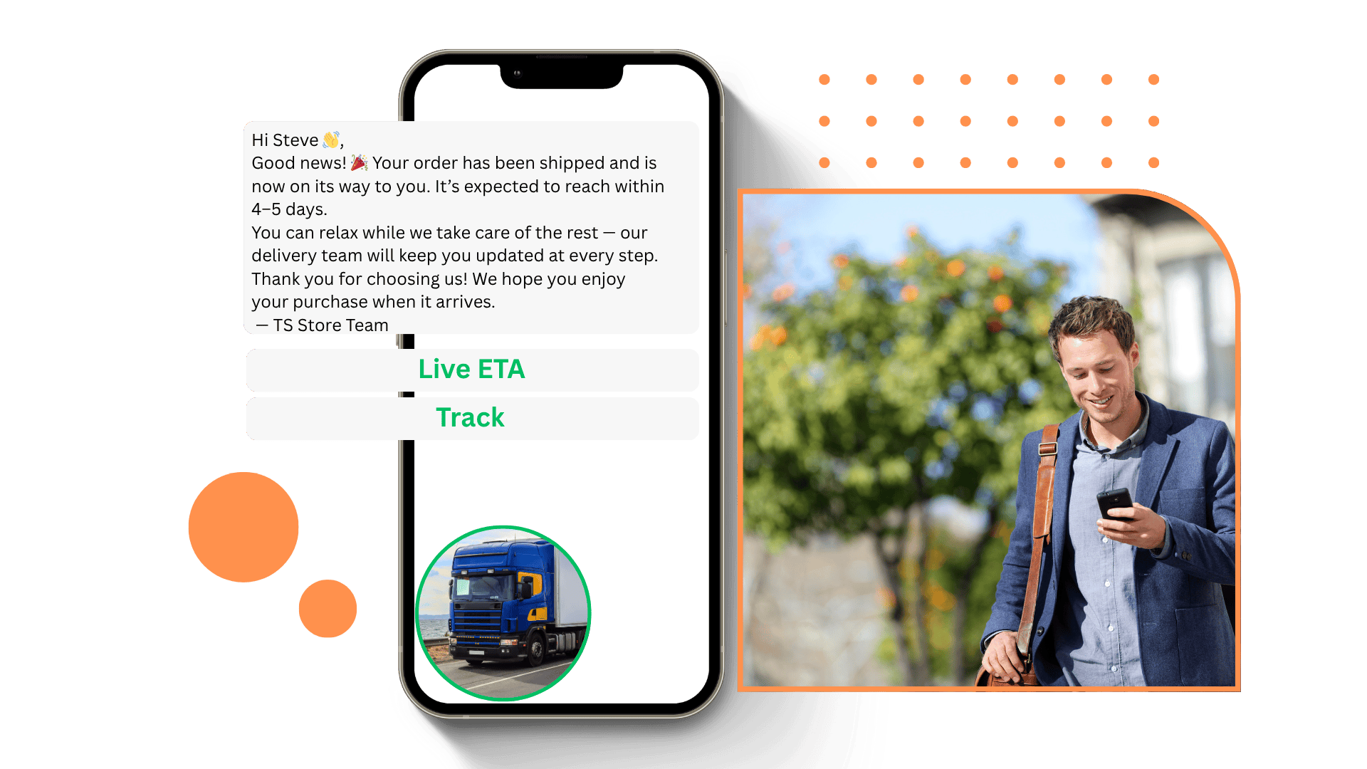 Enhance Transparency with Live ETA & Location Links